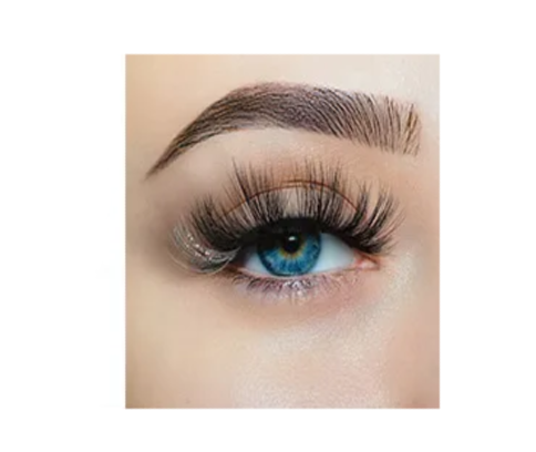 Two Tone Accent Lashes #9 - MOQ 25pcs