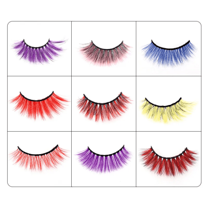 Pizzazz Vol. 3 3D Mink Colored Lashes A08 - MOQ 12 pcs