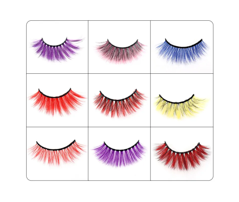 Pizzazz Vol. 3 3D Mink Colored Lashes A03 - MOQ 12 pcs