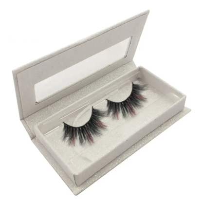Two Tone Accent Lashes #8 - MOQ 25pcs