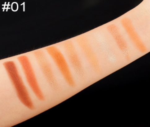 Cleopatra 9 Shade Palette #1 - MQO 12 pcs