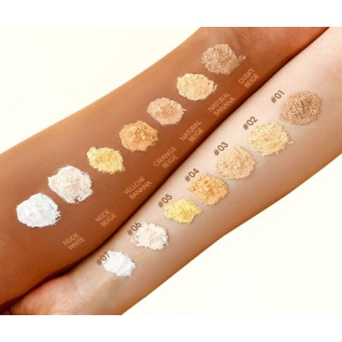Translucent Oil Control Banana Powder - MQO 12 pcs
