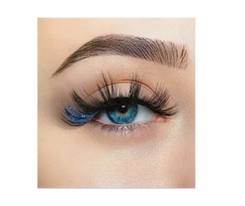 Two Tone Accent Lashes #3 - MOQ 25pcs