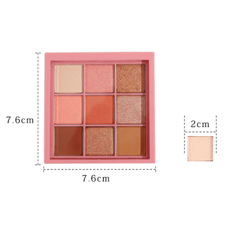 Aphrodite 9 Shade Palette #2 - MQO 12 pcs