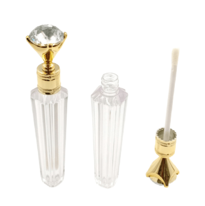 Diamond Top Lip Gloss Tube #5 - MQO 12 pcs