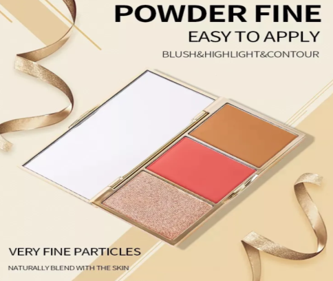 Endless Glow Highlighter Trio Palette - MQO 12 pcs