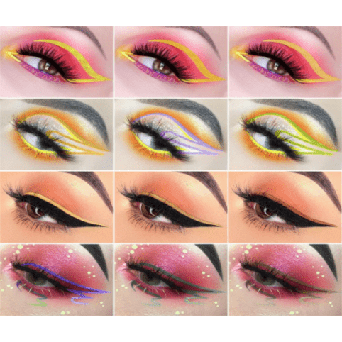 Rainbow Bright's Dual Multi Chroma Eye + Lipliner - MQO 12 pcs