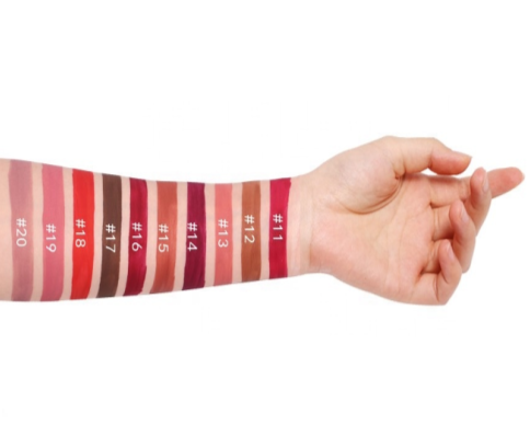 Silk Matte Liquid Lipstick - MQO 15 pcs (with logo)