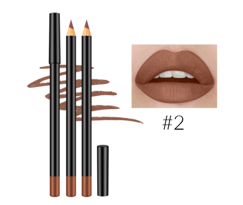 12 Shade High Pigment Matte Lip Pencils - MQO 12 pcs