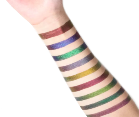 Multi-Chromatic Eyeshadow Singles - MQO 12 pcs