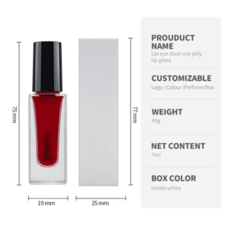 Liquid Jelly lip + Cheek + Eye Tint Shade #7 - MQO 12 pcs