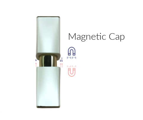 Magnetic Cap Moisturizing Lipstick - MQO 15 pcs (with logo)