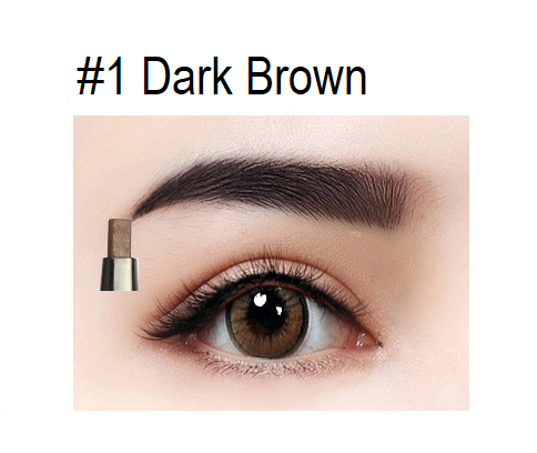 3 in 1 Eyebrow Enhancing Pencil with Liner Brow Powder and Brush - MQO 25 pcs - TASH Cosmetics, LLC