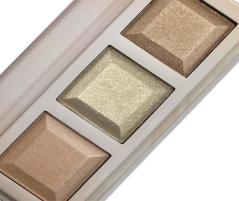 3 Shade DIY Bronzer + Highlighter Palette - MQO 25 pcs