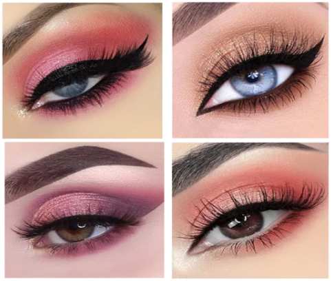 The Blushed Nudes 10 Shade Palette - MQO 12 pcs