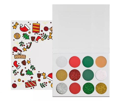 Christmas Launch 12 Shade DIY White Palette - MQO 25 pcs