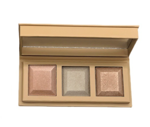 Bronzer + Highlighter Palette - MQO 12pcs