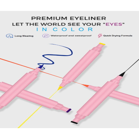 Waterproof Stamp Eyeliner - MQO 25 Pcs