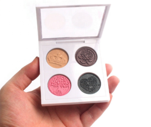 4 Pan DIY Empty Magnetic Closure Multifunctional Palette - MQO 12 pcs