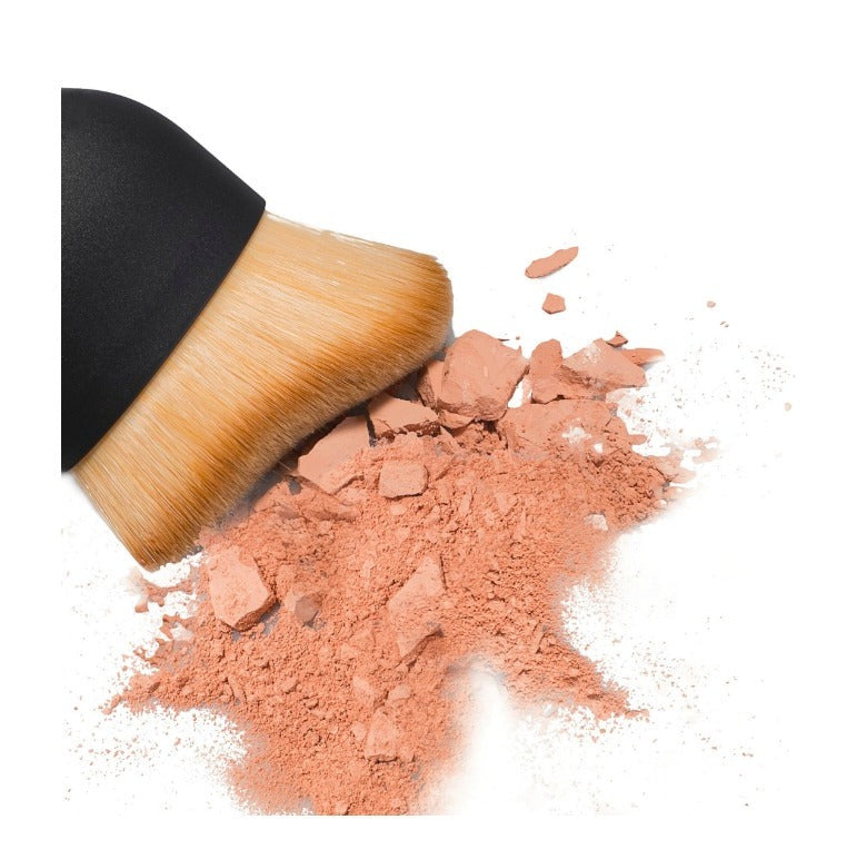 Our Powder and Foundation Sector Makeup Brush will ensure perfect precision and expert blending to create polished full-face looks every time. Perfectly sweep, smooth, smudge and highlight foundations and powders with this sleek, chic black handle and durable, densely packed synthetic bristles. Ideal for use with liquids, creams and powders.