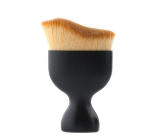 Our Powder and Foundation Sector Makeup Brush will ensure perfect precision and expert blending to create polished full-face looks every time. Perfectly sweep, smooth, smudge and highlight foundations and powders with this sleek, chic black handle and durable, densely packed synthetic bristles. Ideal for use with liquids, creams and powders.