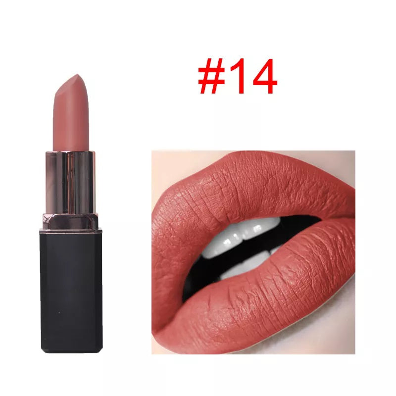 Lip Whip Creamy Matte Lipstick - MQO 12 pcs