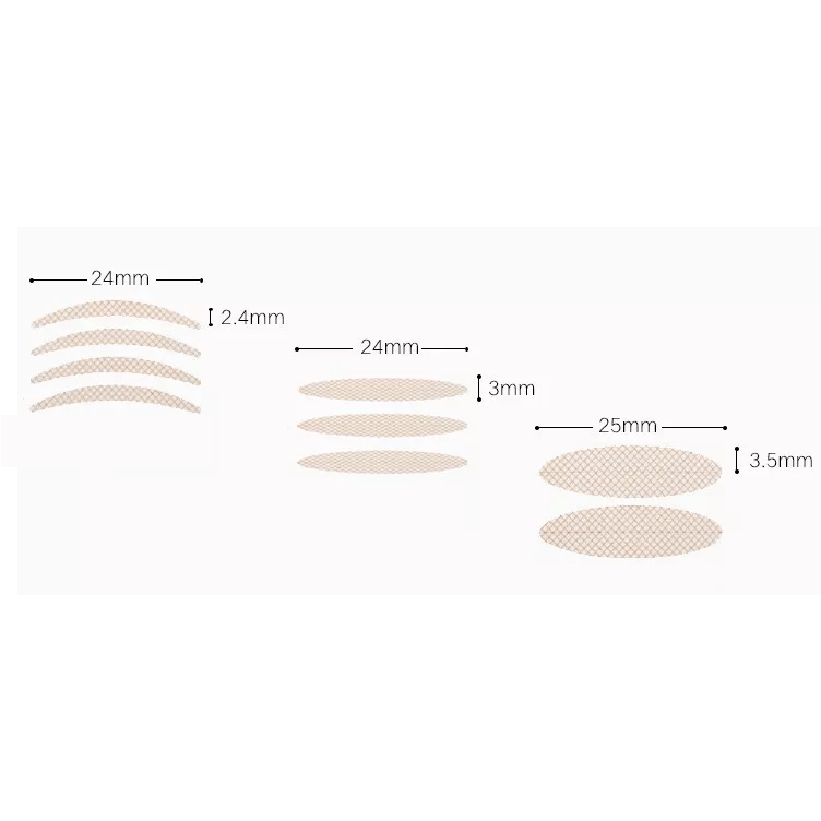 Invisible (Transparent) Self-adhesive Eyelid Tape - MQO 12 pcs