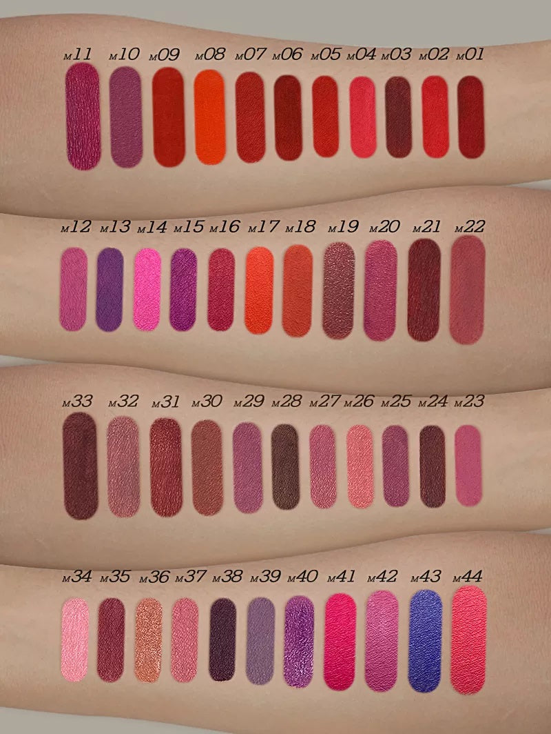 24hr Wear Medusa Matte Liquid Lipstick - MQO 25 pcs