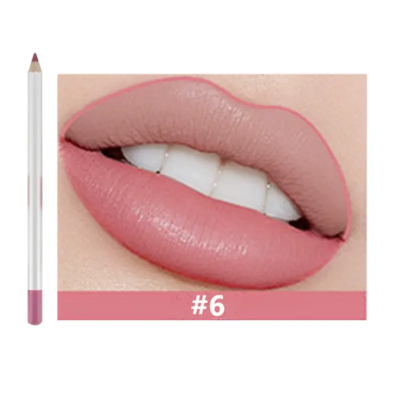 21 Shade HD Lip Definer Pencil with Sharpener - MQO 12 pcs