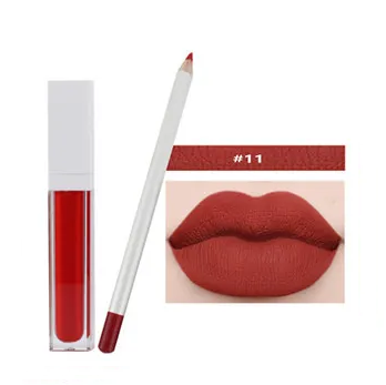 17 Shade Liquid To Matte Lip Kit w/Matching Liner - MQO 25 pcs