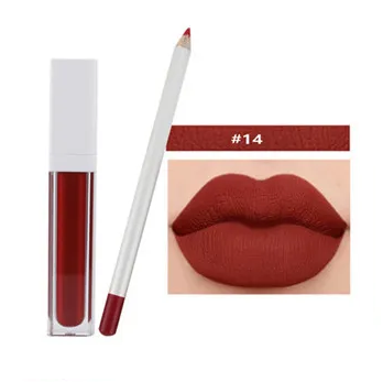 17 Shade Liquid To Matte Lip Kit w/Matching Liner - MQO 25 pcs
