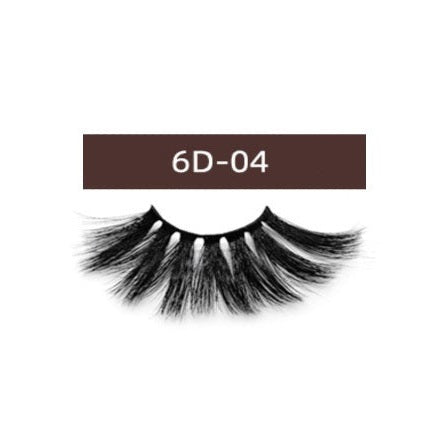 6D Mink Lashes #6D04 - MQO 12 pcs