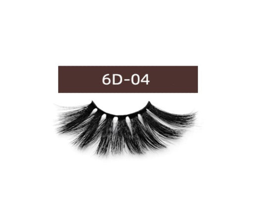 6D Mink Lashes #6D04 -  MQO 50 pcs