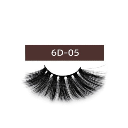 6D Mink Lashes #6D05 -  MQO 12 pcs