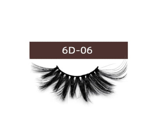 6D Mink Lashes #6D06 - MQO 12 pcs