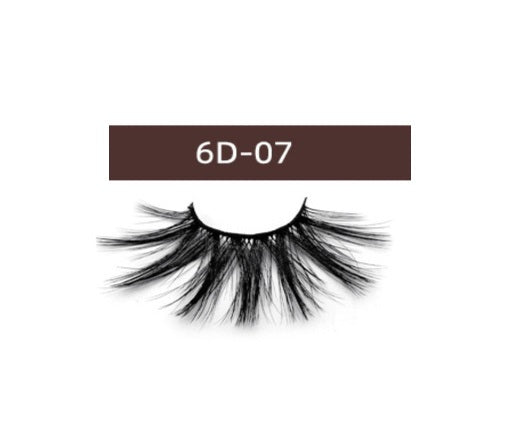 6D Mink Lashes #6D07 -  MQO 50 pcs