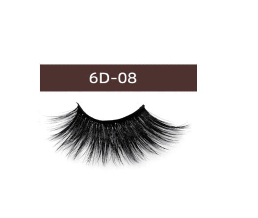 6D Mink Lashes #6D08 -  MQO 12 pcs