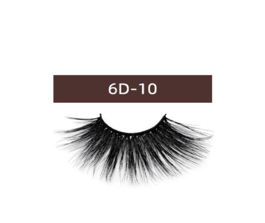 6D Mink Lashes #6D10 - MQO 50 pcs