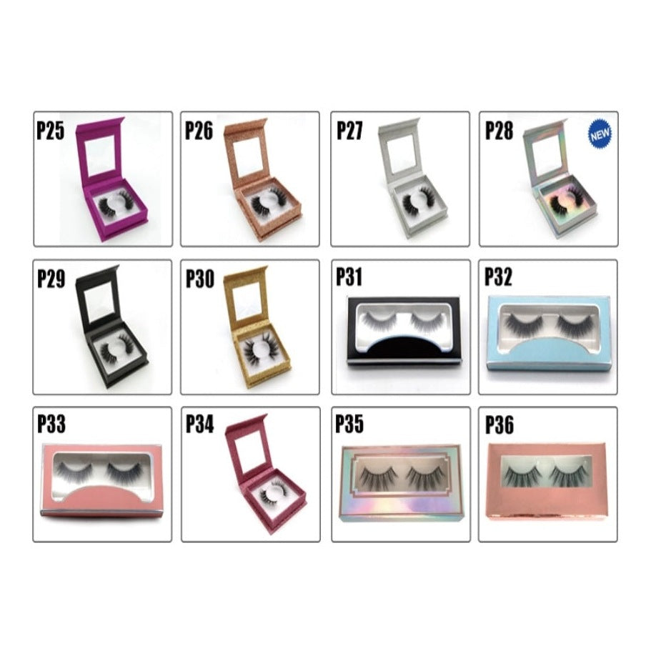 Faux Mink 5D Lashes #F12 - MQO 50 pcs