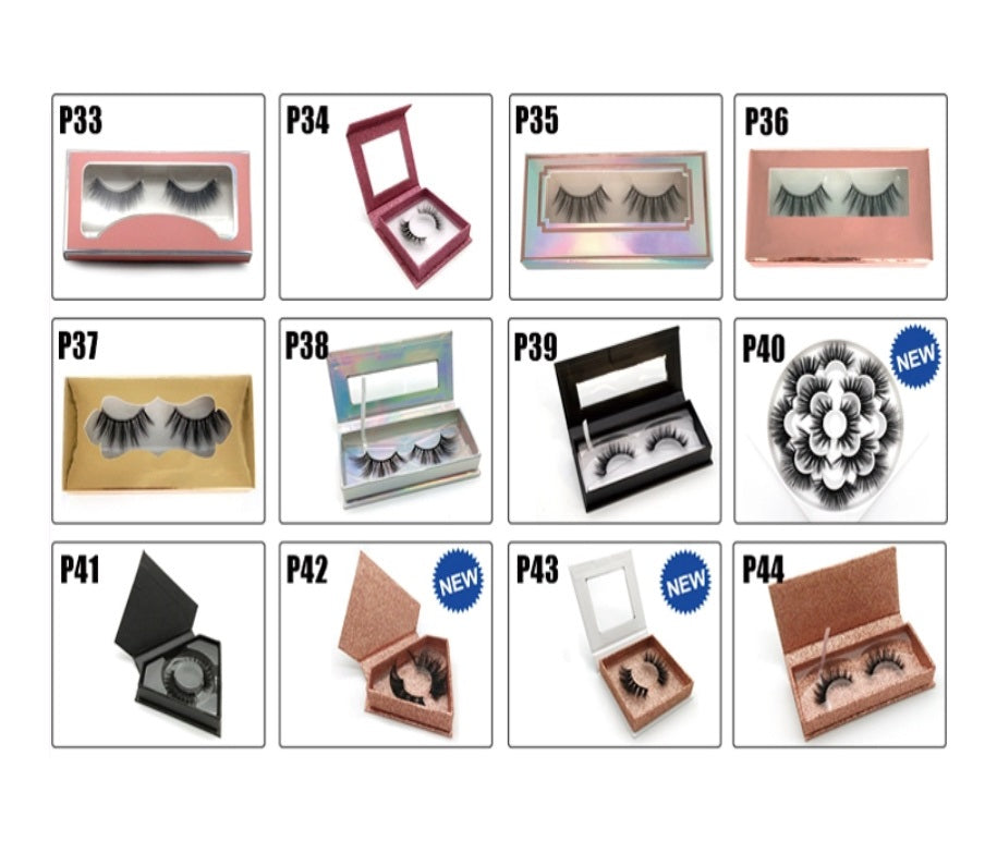 Faux Mink 5D Lashes #F5 - MQO 50 pcs