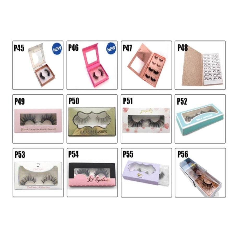 Faux Mink 5D Lashes #F12 - MQO 50 pcs