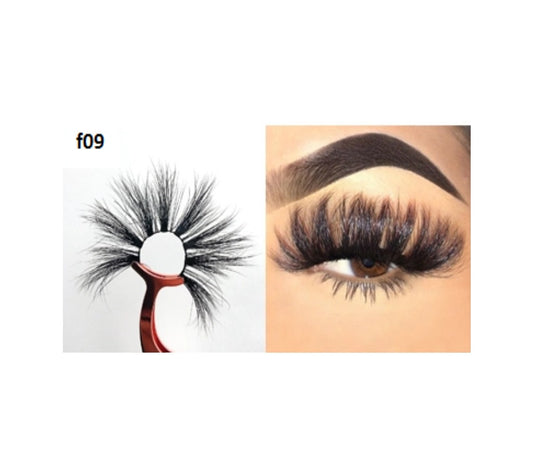 Faux Mink 5D Lashes #F09 - MQO 50 pcs