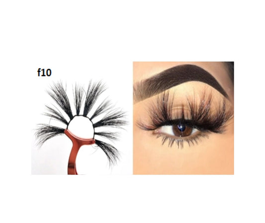 Faux Mink 5D Lashes #F10 - MQO 50 pcs