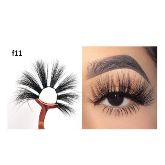 Faux Mink 5D Lashes #F11 - MQO 50 pcs