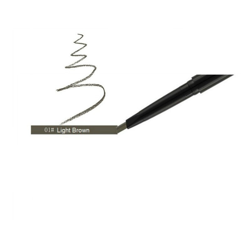 Pick Your Color - Pick Your Case! Eyebrow Pencil w/Spoolie Brush - MQO 25pcs