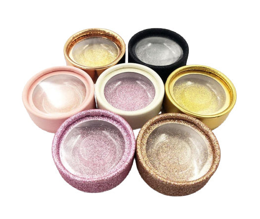 Customizable Round Lash Boxes - MQO 50 pcs - TASH Cosmetics, LLC