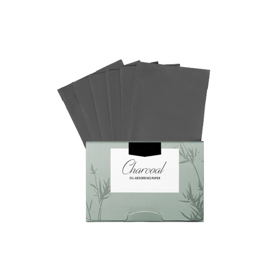 Charcoal Oil Blotting Sheets - MOQ 200 pcs