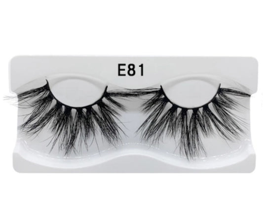 5D Mink Lashes #E81 MQO 50 pcs