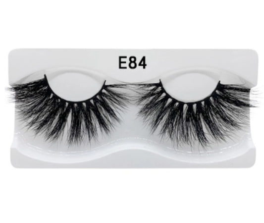 5D Mink Lashes #E84 MQO 12 pcs