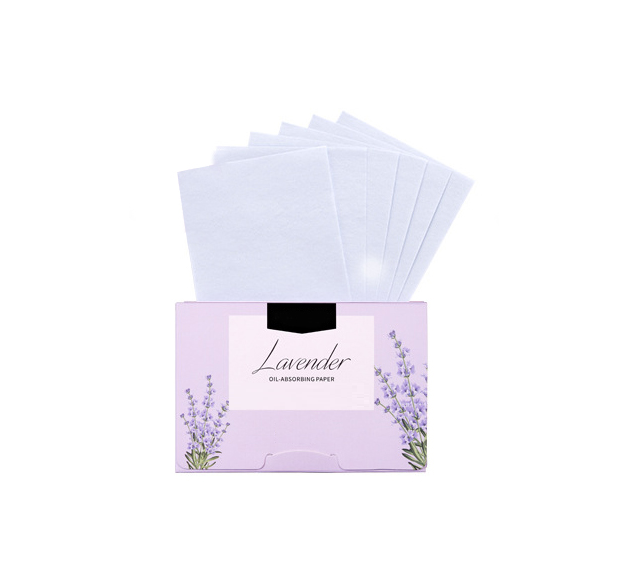 Lavender Oil Blotting Sheets - MOQ 200 pcs